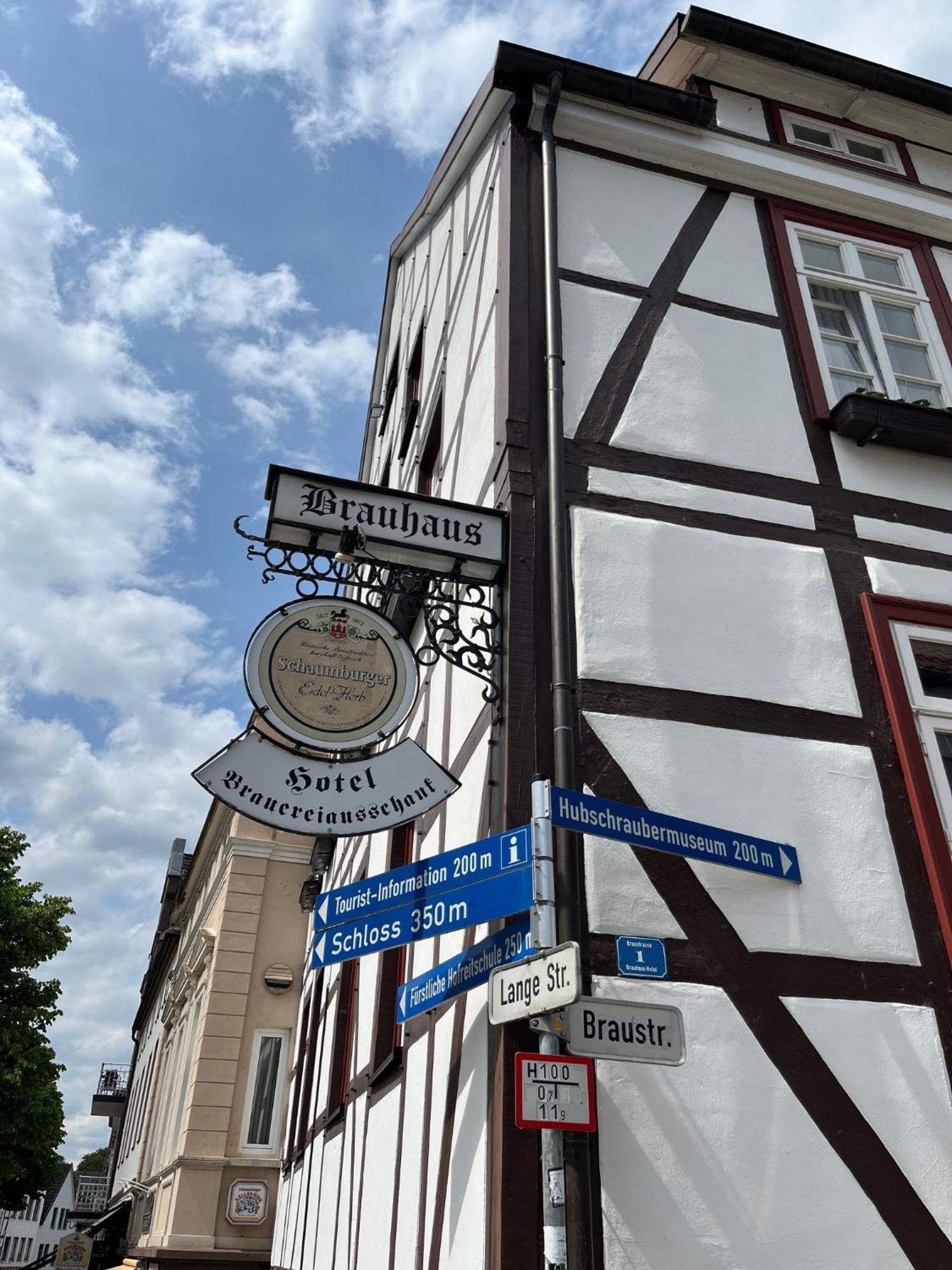 Hotel Brauhaus Buckeburg Екстер'єр фото
